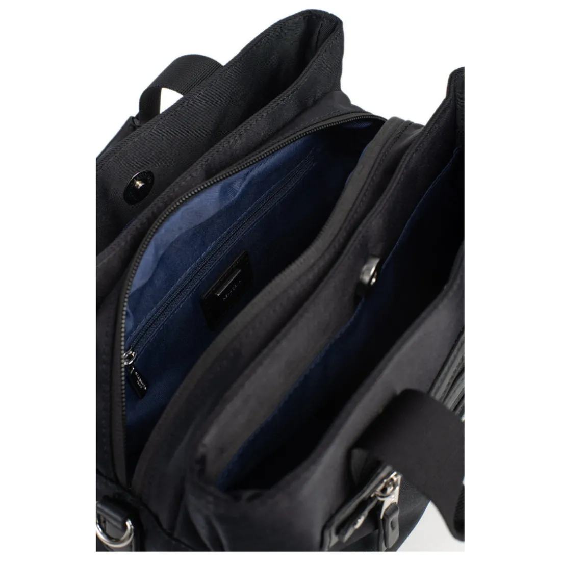 Sac porté main 2 poignées YONA Noir Lucie