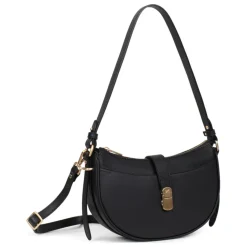 Sac porté épaule 1 anse AUDE Noir Rhea