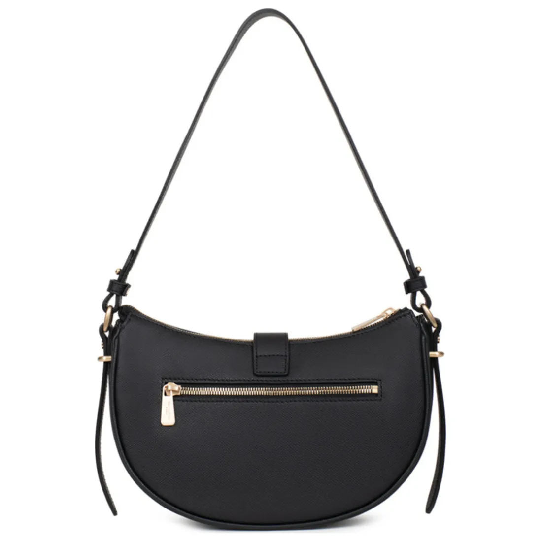 Sac porté épaule 1 anse AUDE Noir Rhea