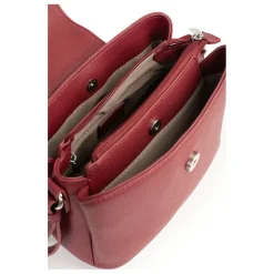 Sac porté épaule 1 anse MAYA Carmin rouge Dee