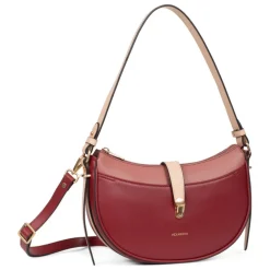 Sac porté épaule 1 anse MERLINE Bordeaux/Multicolore Maya