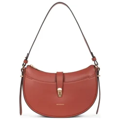 Sac porté épaule 1 anse MERLINE Brique Beth