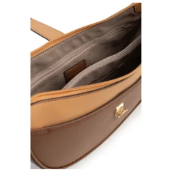 Sac porté épaule 1 anse MERLINE Chocolat/Multicolore Hattie