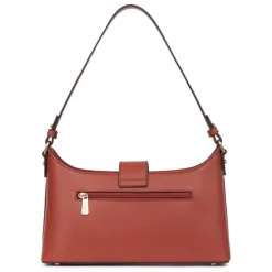 Sac porté épaule 1 anse MERLINE Brique Nia