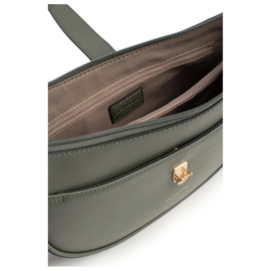 Sac porté épaule 1 anse MERLINE Kaki Leah