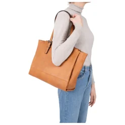 Sac porté épaule 2 anses - A4 - Écorce - Gracieuse beige