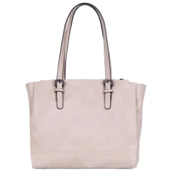 Sac porté épaule 2 anses - A4 - Pierre - Gracieuse gris foncé