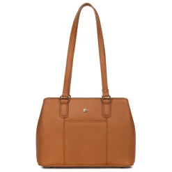 Sac porté épaule 2 anses MAYA Caramel Cara