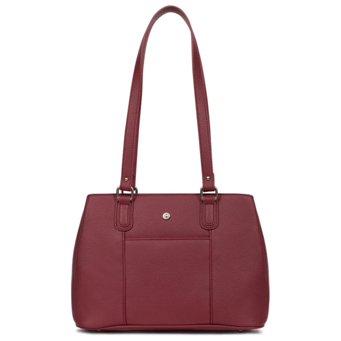 Sac porté épaule 2 anses MAYA Carmin rouge Pax