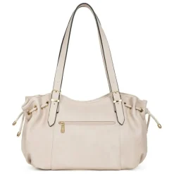 Sac porté épaule 2 anses TOSCANE Ivoire