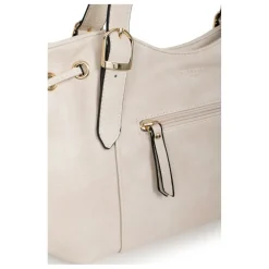 Sac porté épaule 2 anses TOSCANE Ivoire