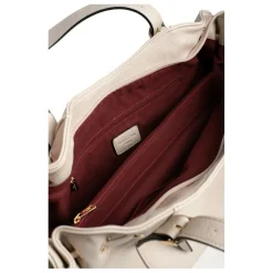 Sac porté épaule 2 anses TOSCANE Ivoire