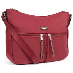 Sac porté travers cerise en nylon Beth