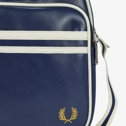 Sac porté travers classic bleu et écru