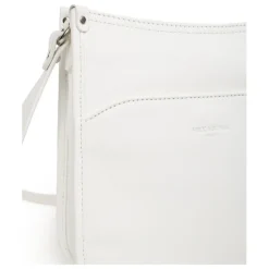 Sac porté travers CONFORT Blanc en cuir Nina