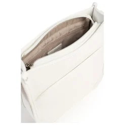 Sac porté travers CONFORT Blanc en cuir Nina