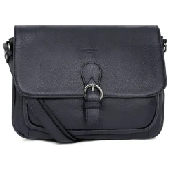 Sac porté travers Cuir CONFORT Marine Iris