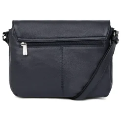 Sac porté travers Cuir CONFORT Marine Iris