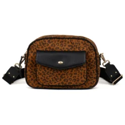 Sac porté travers LEONIE Imprimé Fauve Opal
