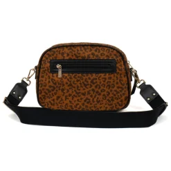 Sac porté travers LEONIE Imprimé Fauve Opal