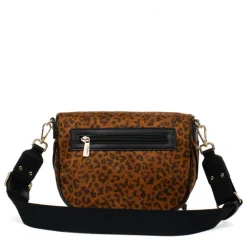 Sac porté travers LEONIE Imprimé Fauve Lana