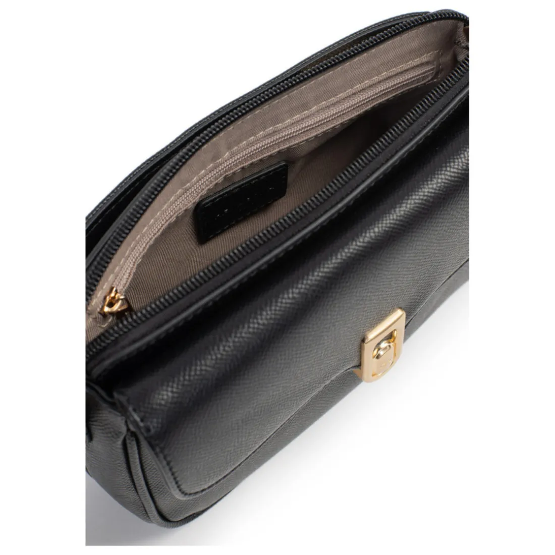 Sac porté travers MERLINE Noir Élise Alice