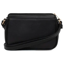 Sac porté travers MERLINE Noir Élise Alice