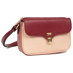 Sac porté travers MERLINE Bordeaux/Multicolore Clio
