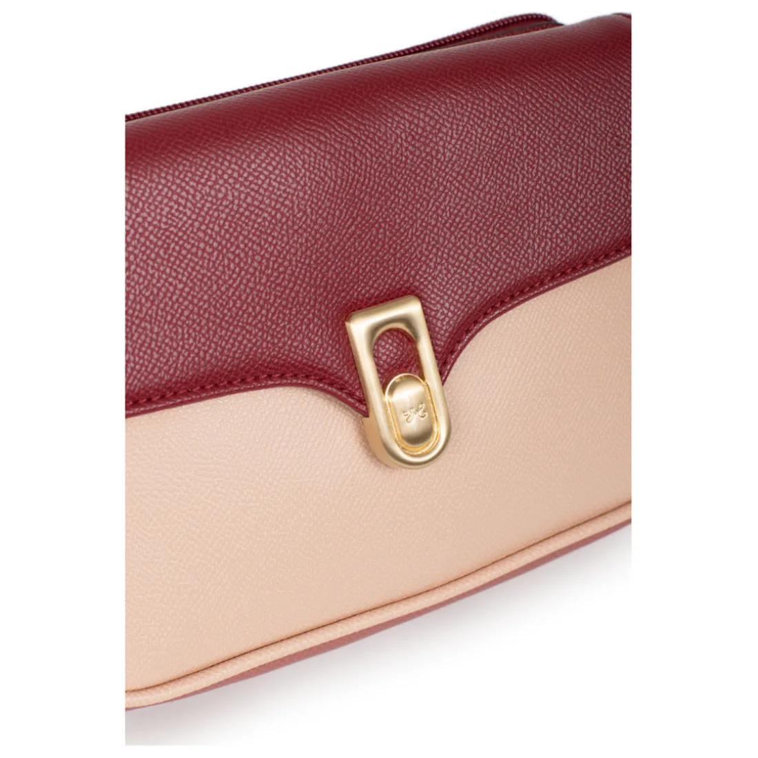 Sac porté travers MERLINE Bordeaux/Multicolore Clio