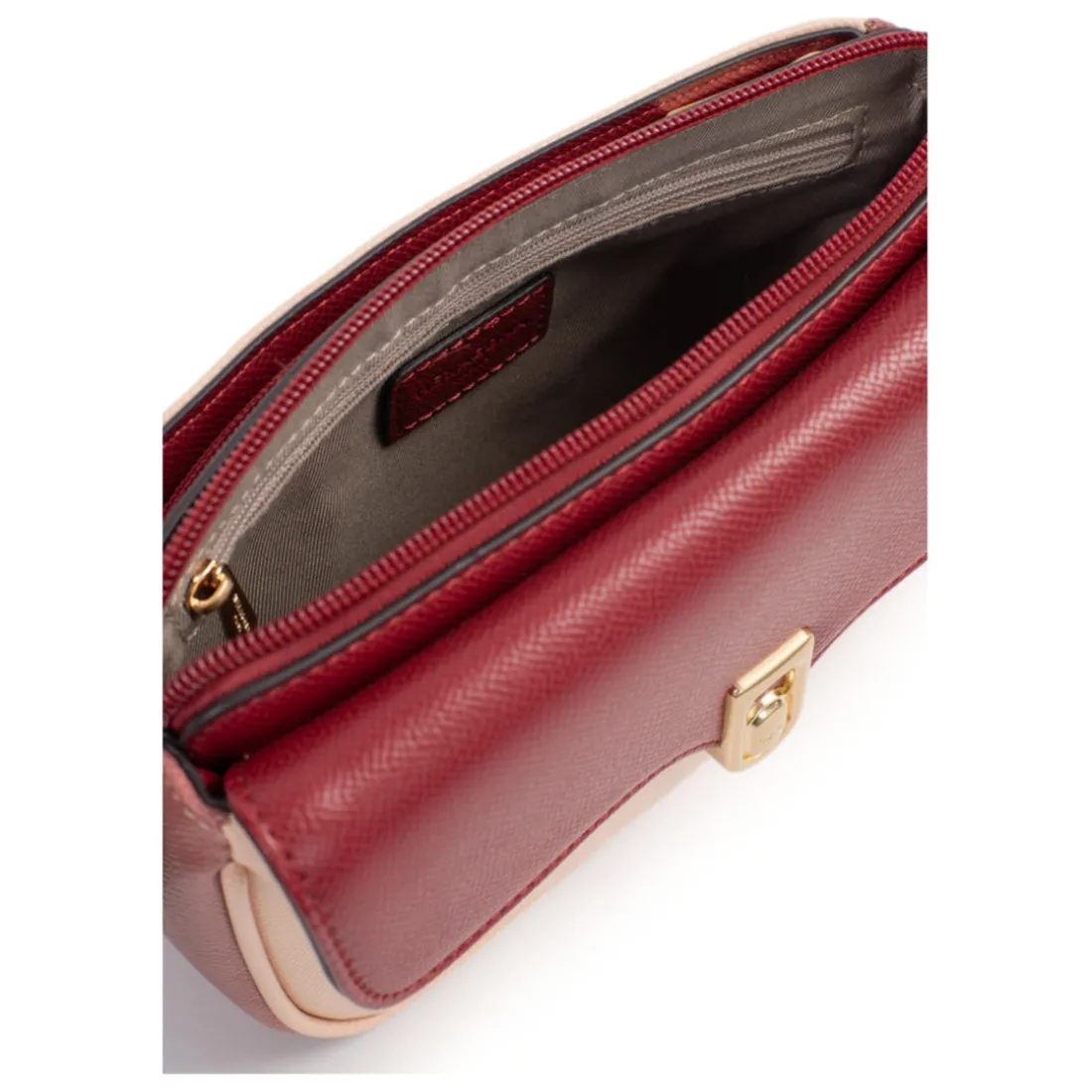 Sac porté travers MERLINE Bordeaux/Multicolore Clio