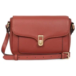 Sac porté travers MERLINE Brique Ora
