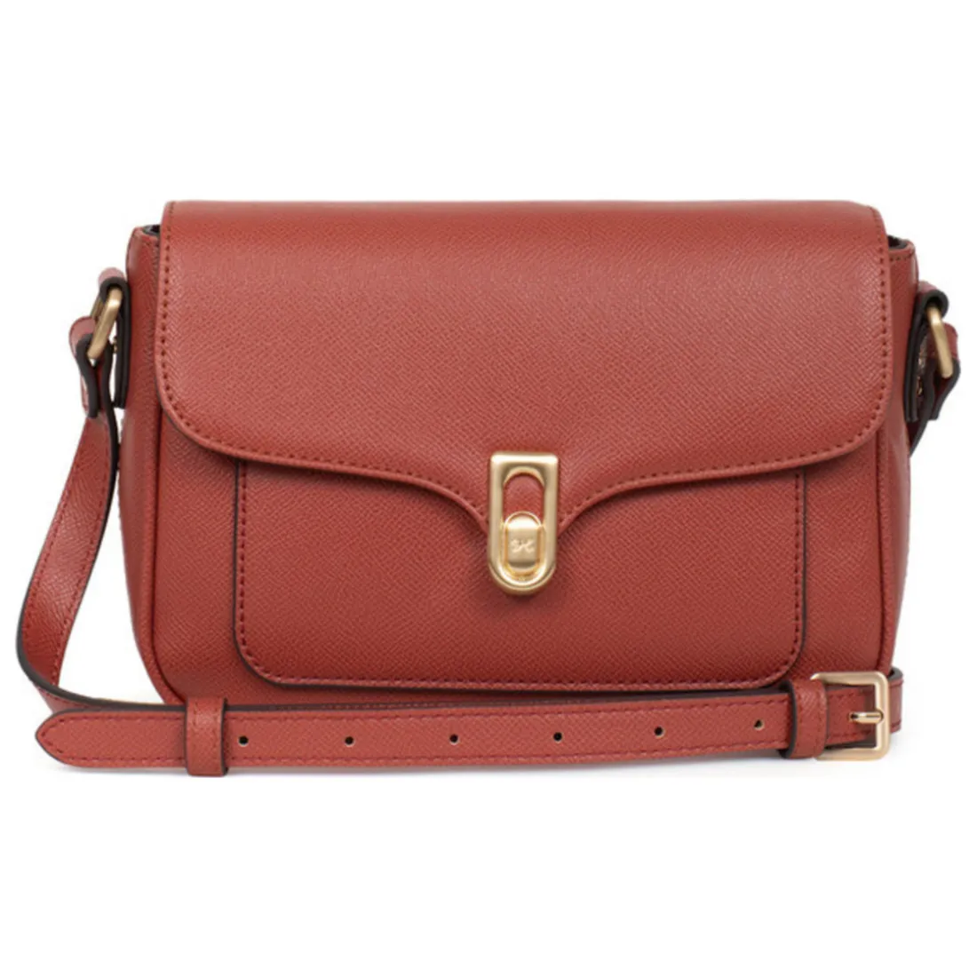 Sac porté travers MERLINE Brique Ora