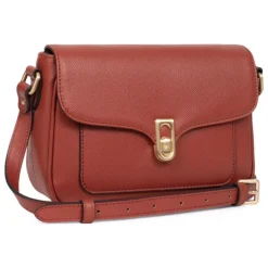 Sac porté travers MERLINE Brique Ora