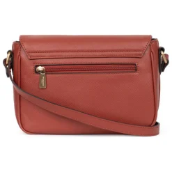 Sac porté travers MERLINE Brique Ora