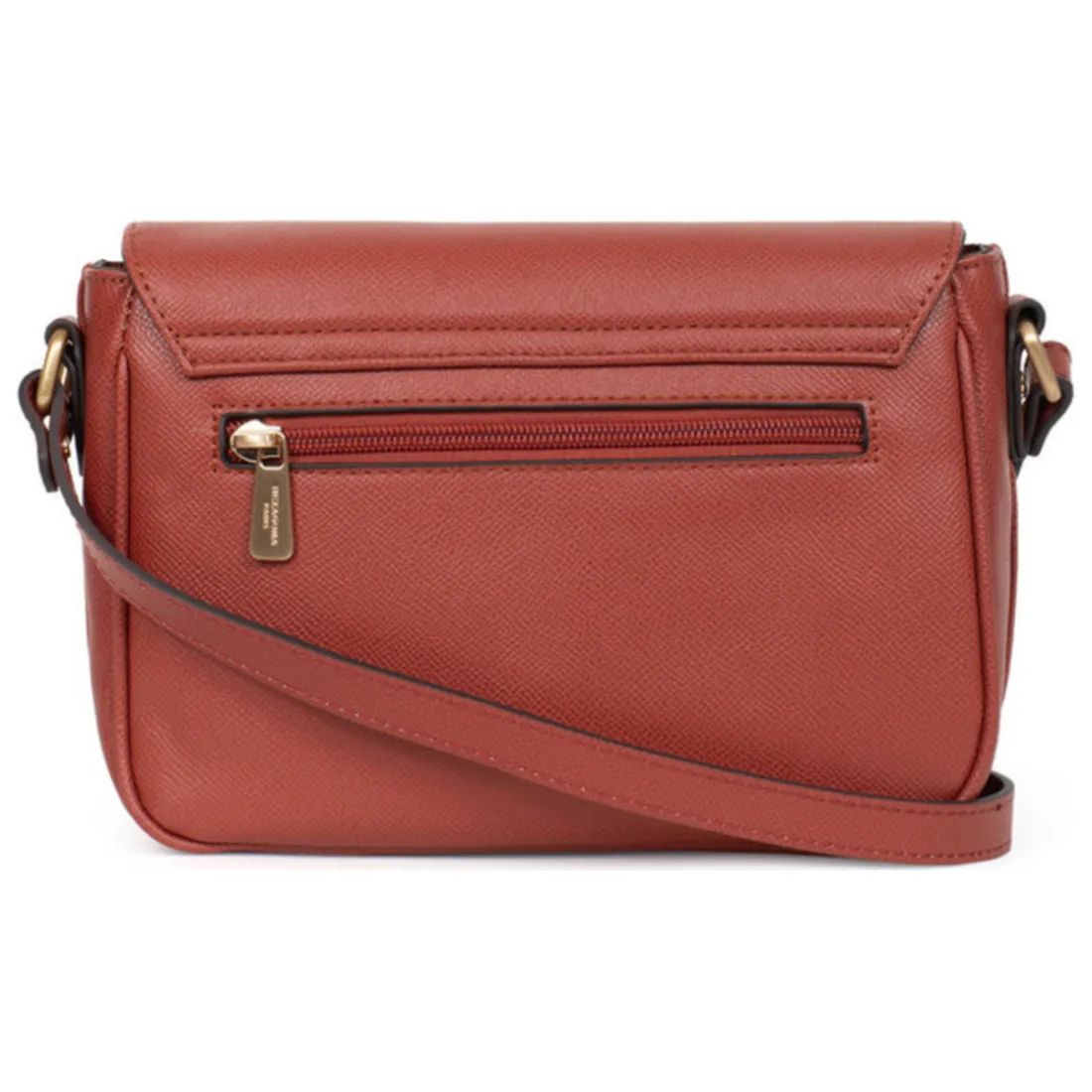 Sac porté travers MERLINE Brique Ora