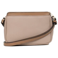 Sac porté travers MERLINE Écorce/Taupe Gigi