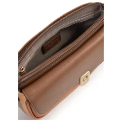 Sac porté travers MERLINE Chocolat/Multicolore Lara
