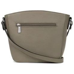 Sac porté travers MIRABELLE Olive en cuir Pia
