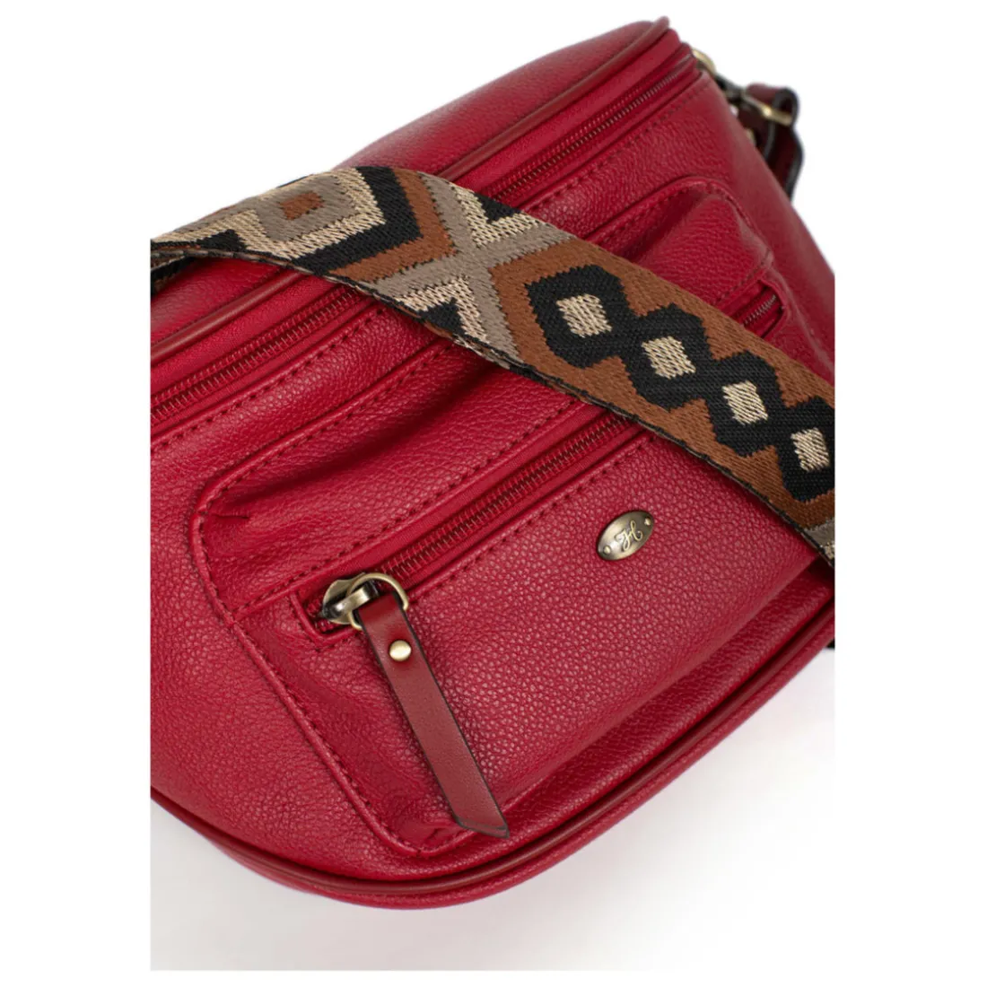 Sac porté travers RONDA Carmin Rose