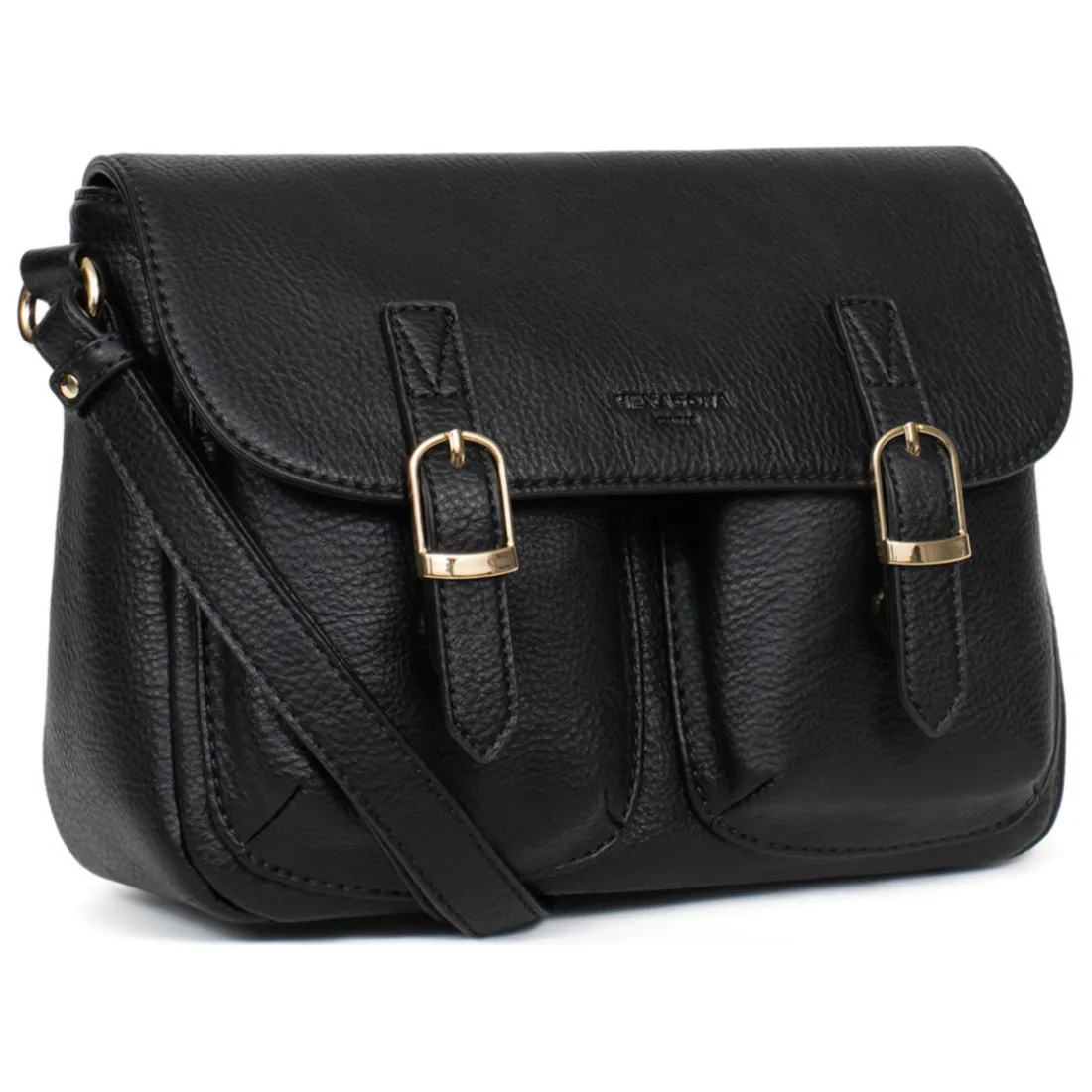 Sac porté travers TOSCANE Noir Kara