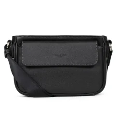 Sac reporter Cuir CONFORT Noir Kara