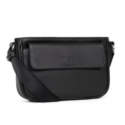 Sac reporter Cuir CONFORT Noir Kara