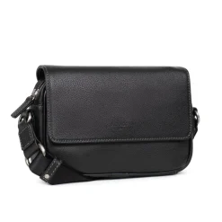 Sac reporter Cuir CONFORT Noir Queen