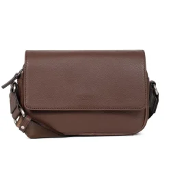 Sac reporter Cuir CONFORT Chocolat Rae