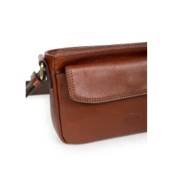 Sac reporter Cuir STUART Marron Mia