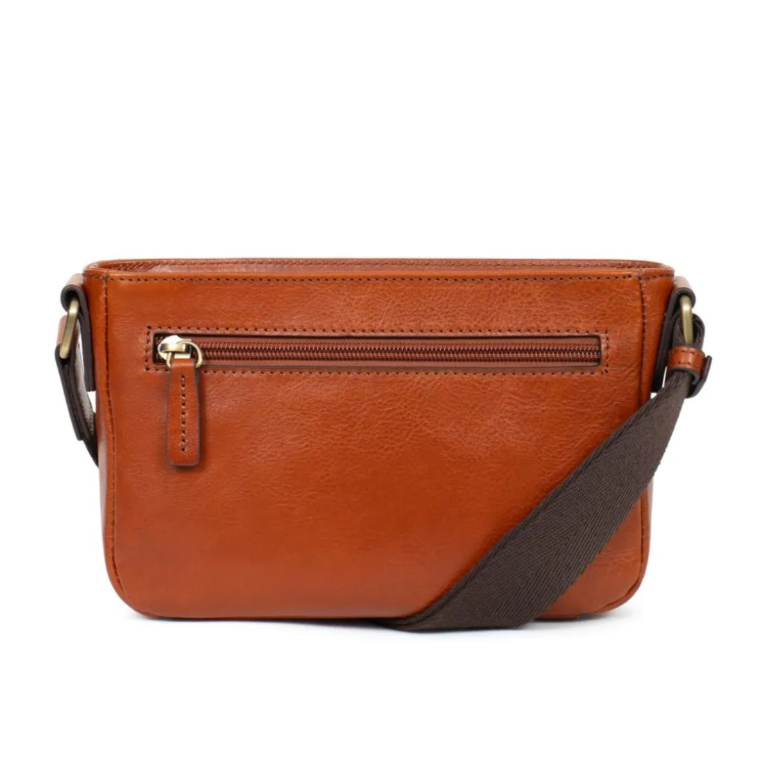 Sac reporter Cuir STUART Cognac Dee