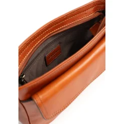 Sac reporter Cuir STUART Cognac Dee