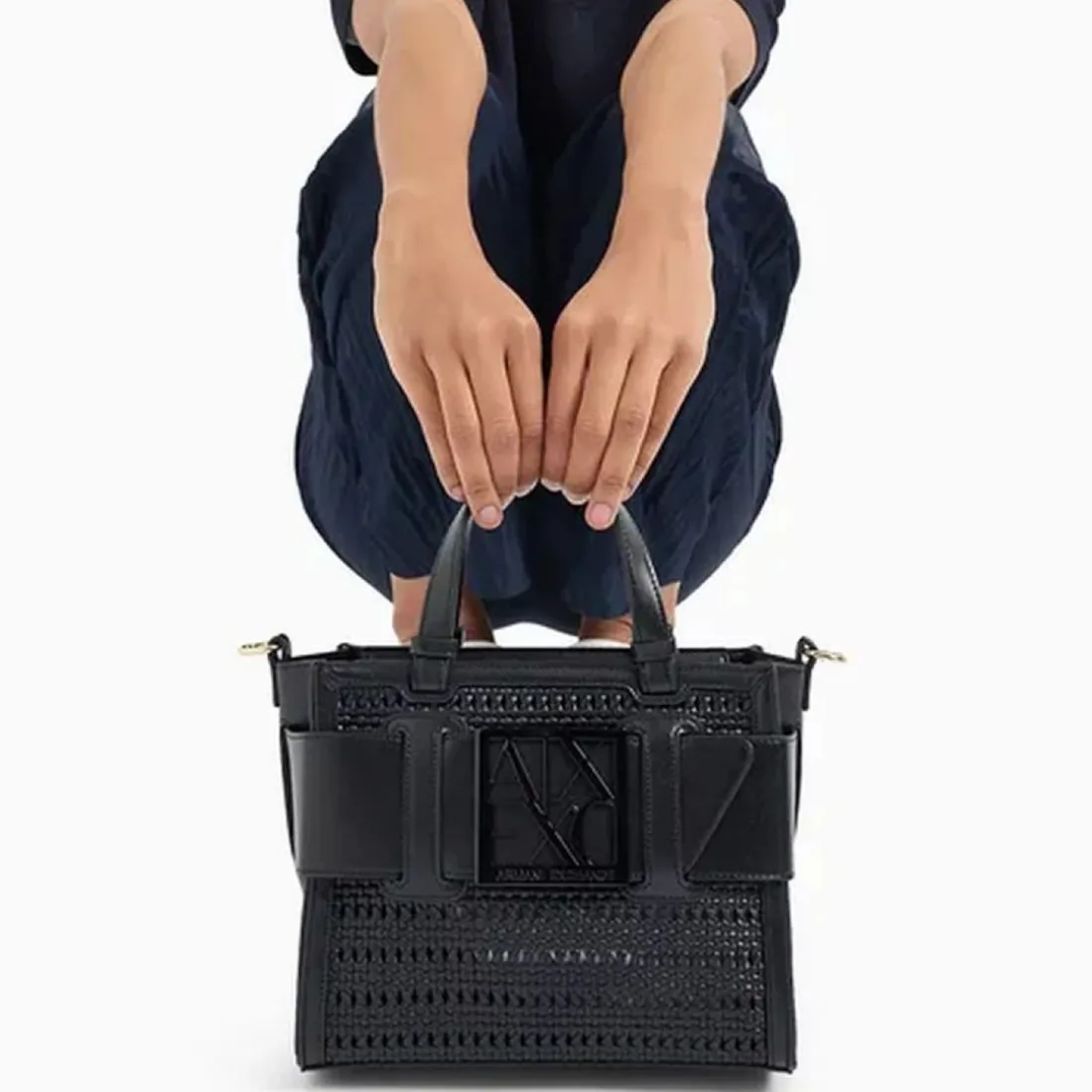 Sac shopper femme noir