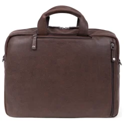 Sac transformable 15'' & A4 Cuir INSTINCT Marron