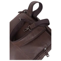 Sac transformable 15'' & A4 Cuir INSTINCT Marron